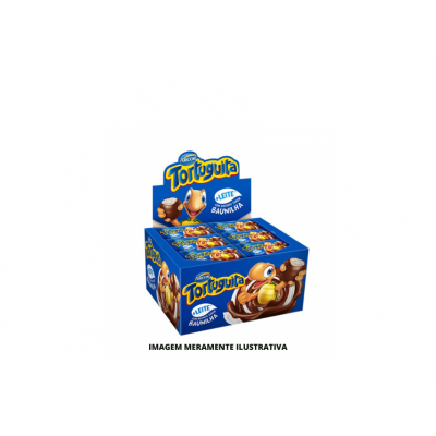 CHOCOLATE - TORTUGUITA - 15,5g BAUNILHA - DP24